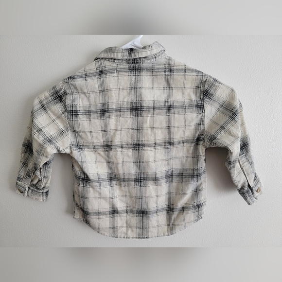 Zara button-down flannel shirt - Picture 2 of 7